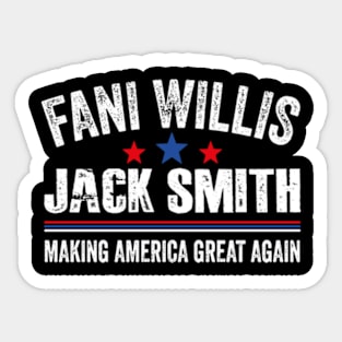 Fani Willis Making America Great Again Sticker